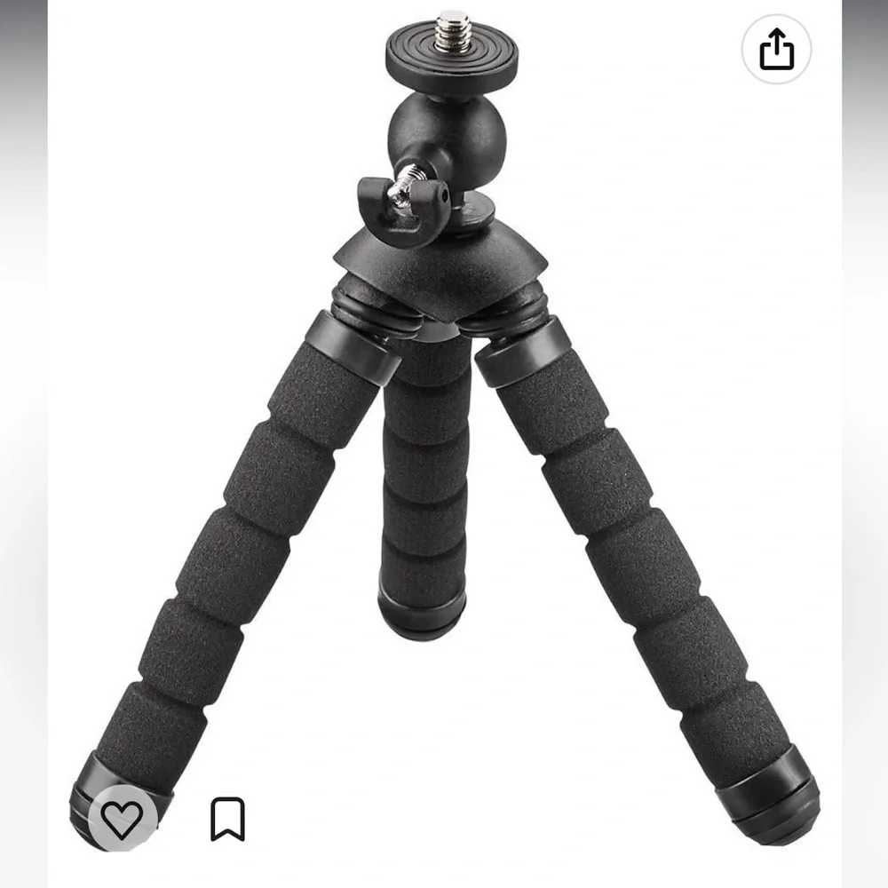 New in box Insignia 6” flexible tripod black